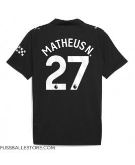 Günstige Manchester City Matheus Nunes #27 Auswärtstrikot 2025-26 Kurzarm